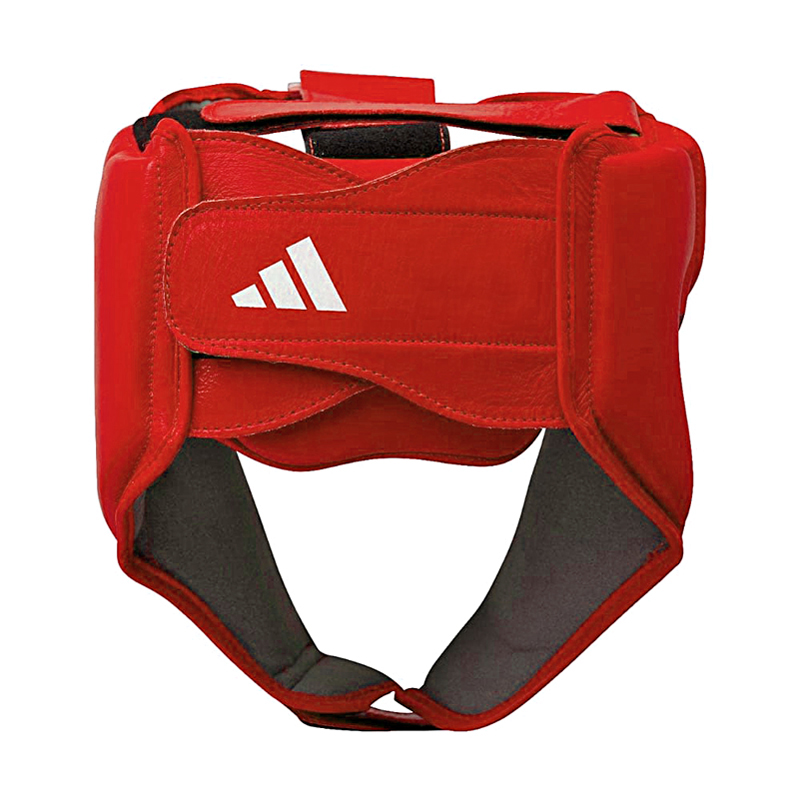 ADIDAS HEAD GUARD HYBRID 50 RED BACK